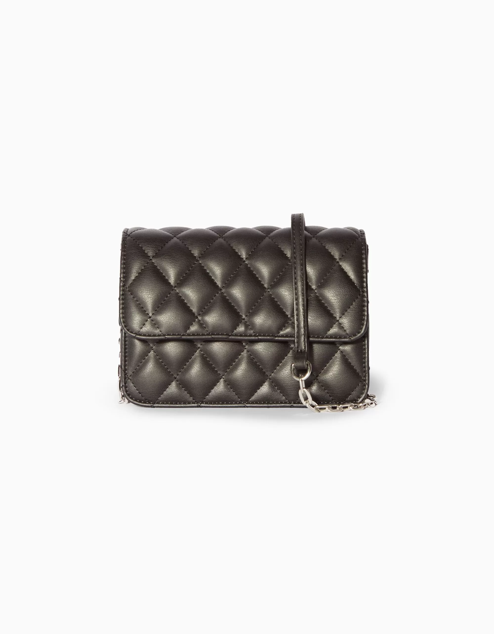 MUJER BERSHKA Bolso acolchado asa cadena