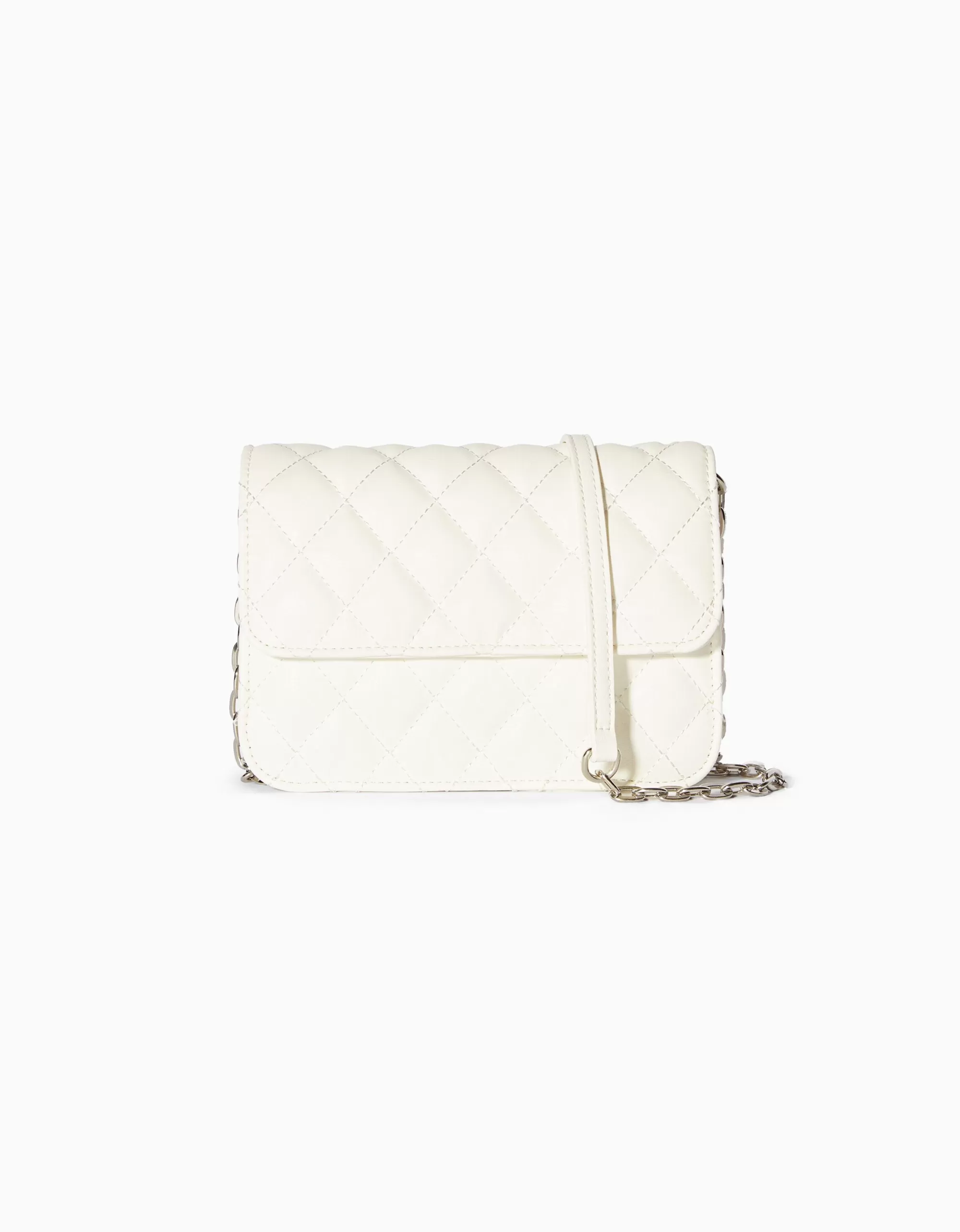 MUJER BERSHKA Bolso acolchado asa cadena