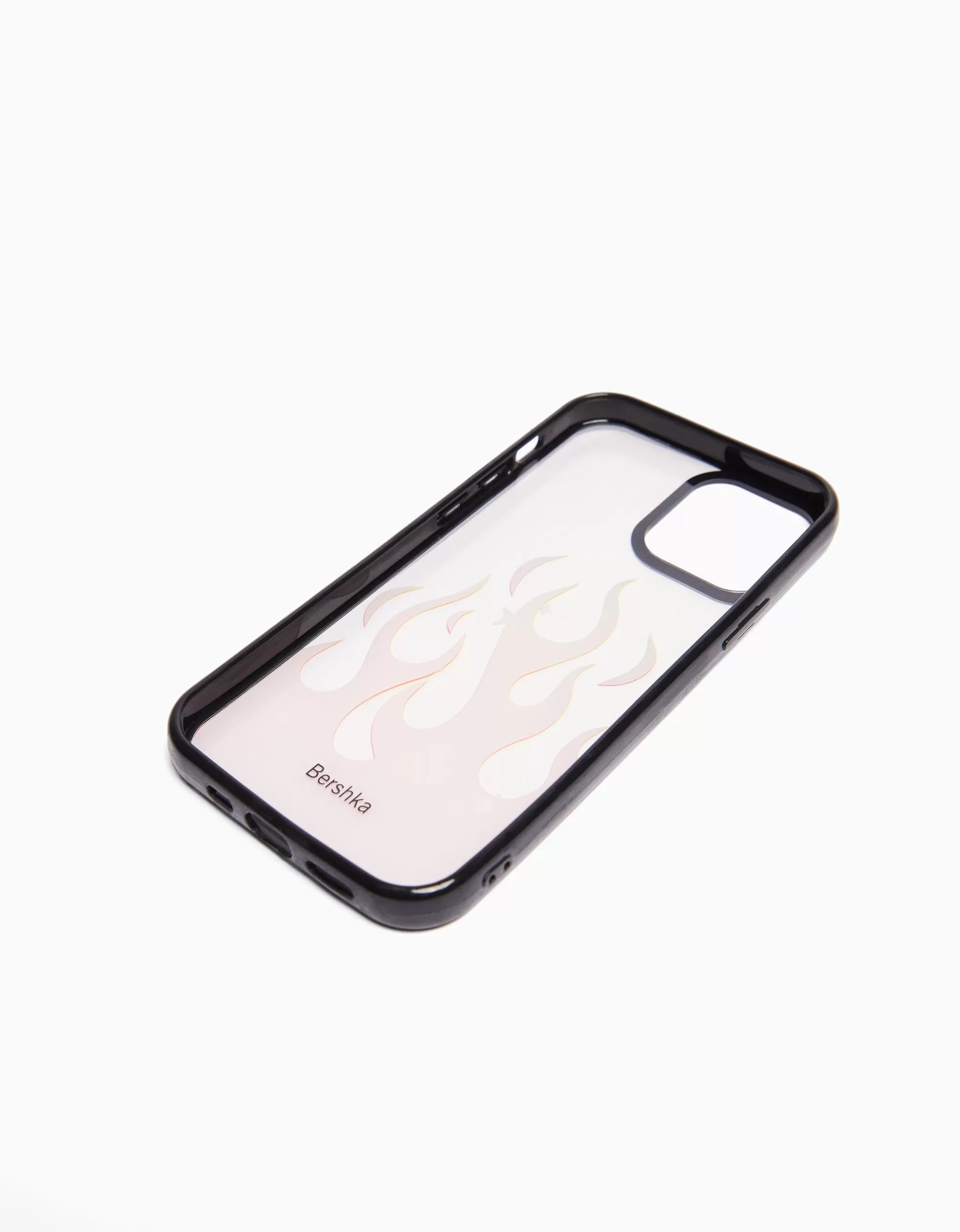 MUJER BERSHKA Carcasa móvil print llamas