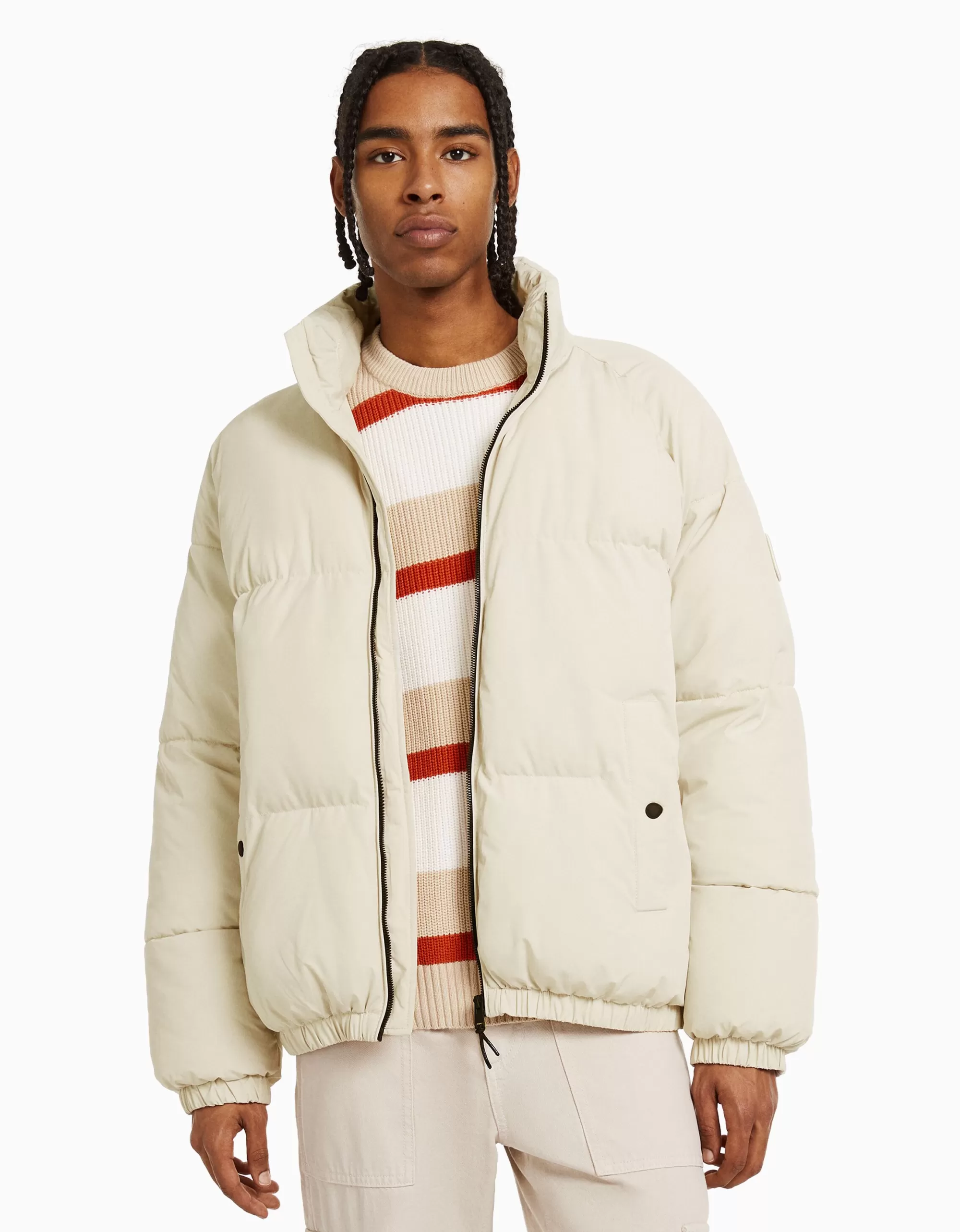 HOMBRE BERSHKA Cazadora puffy