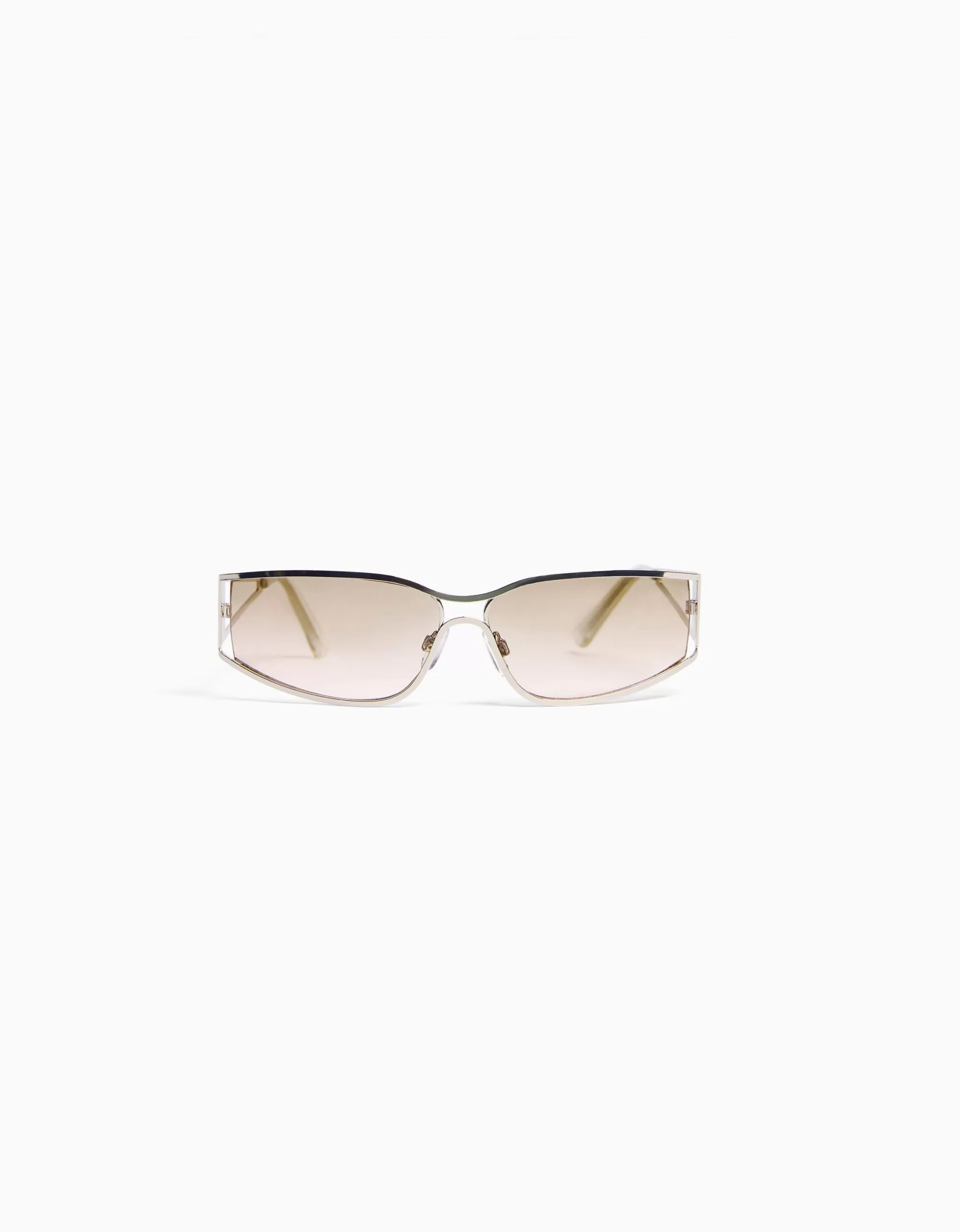 MUJER BERSHKA Gafas metálicas cycling