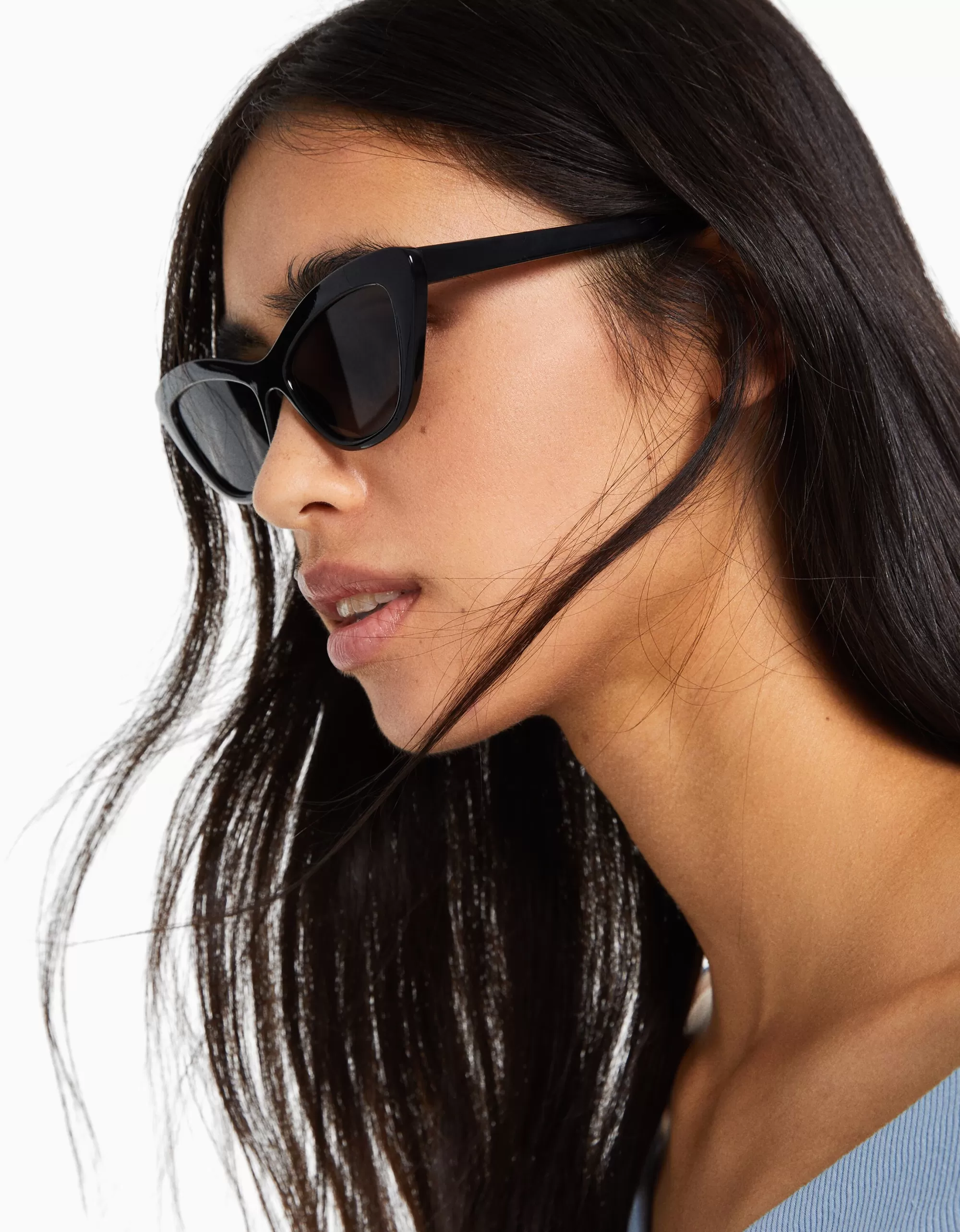 MUJER BERSHKA Gafas sol cat eye