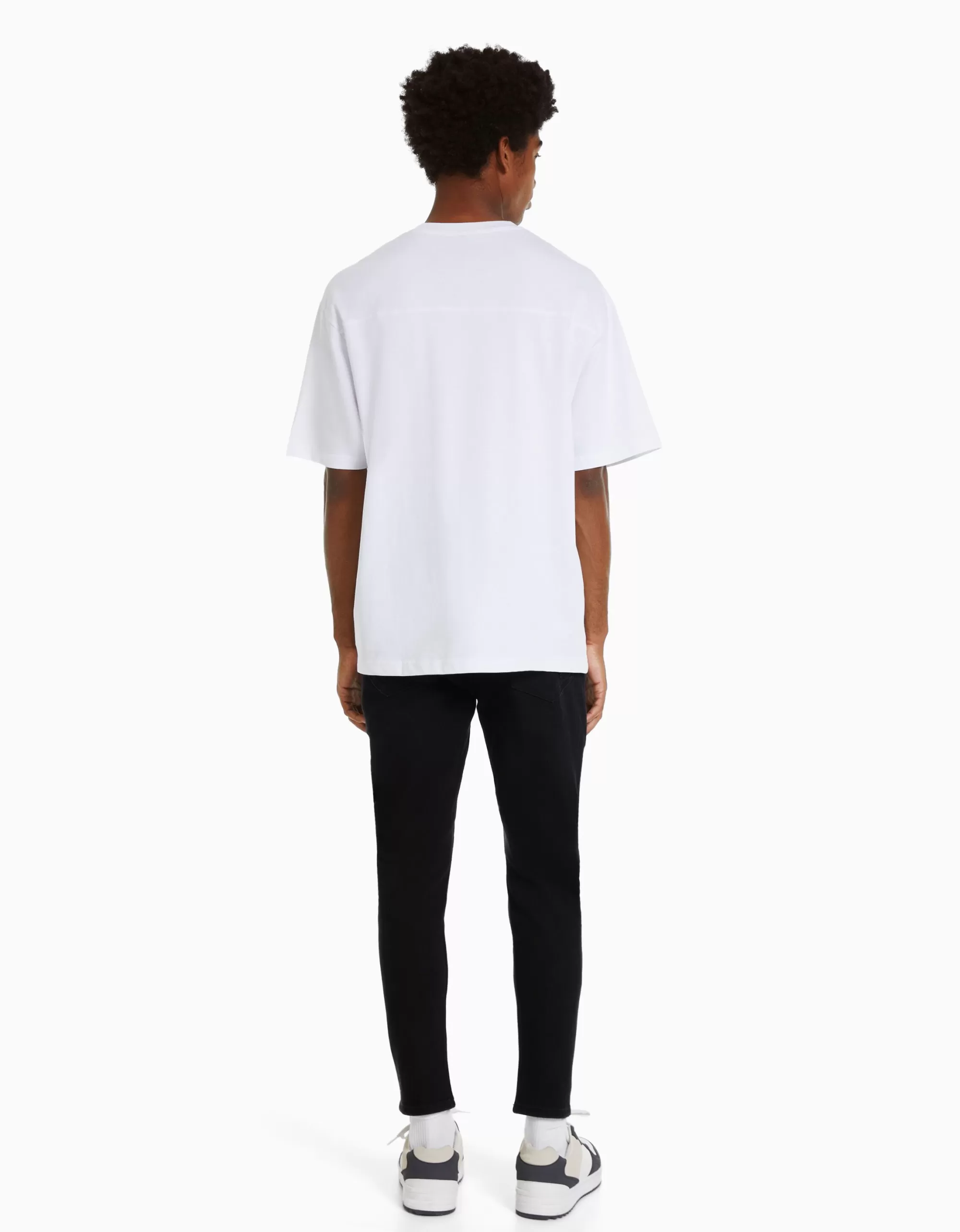 HOMBRE BERSHKA Jeans carrot rotos