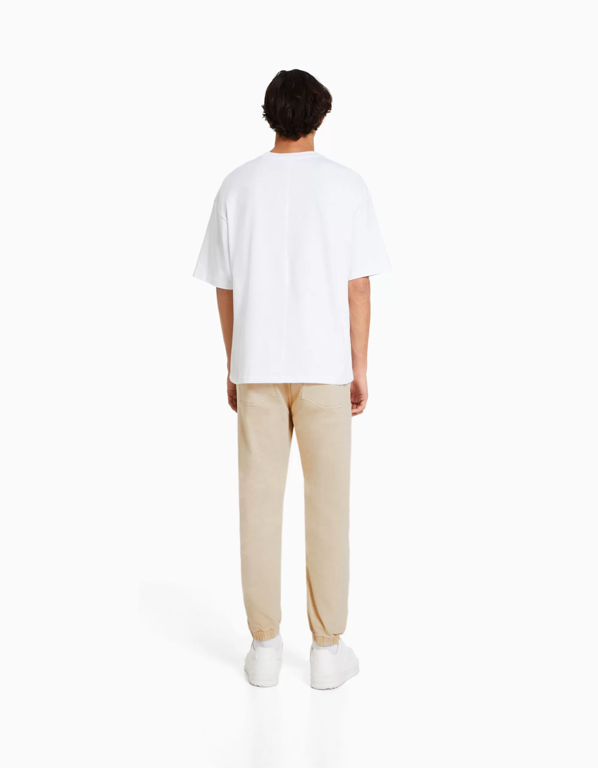 HOMBRE BERSHKA Jeans jogger color