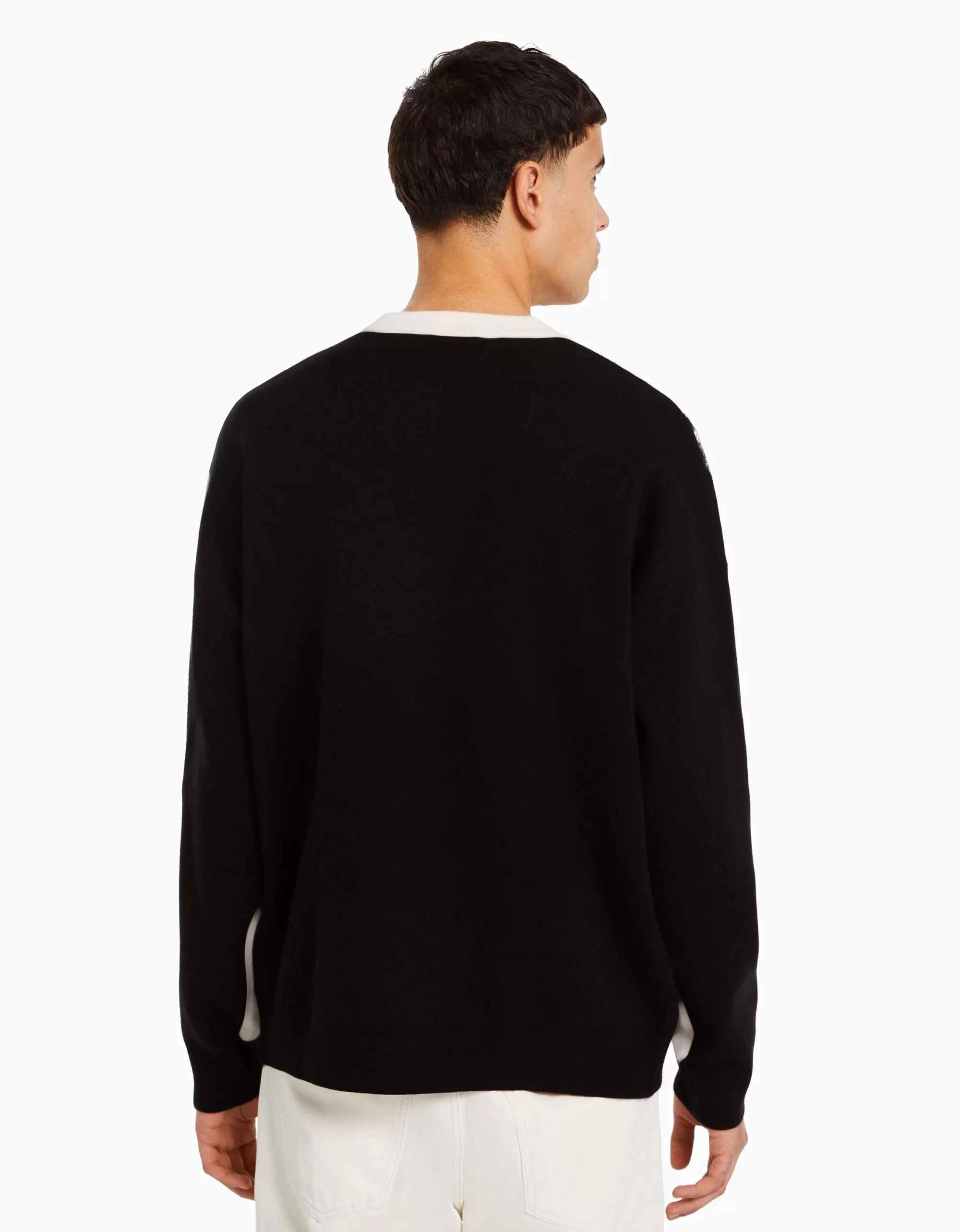 HOMBRE BERSHKA Jersey intarsia
