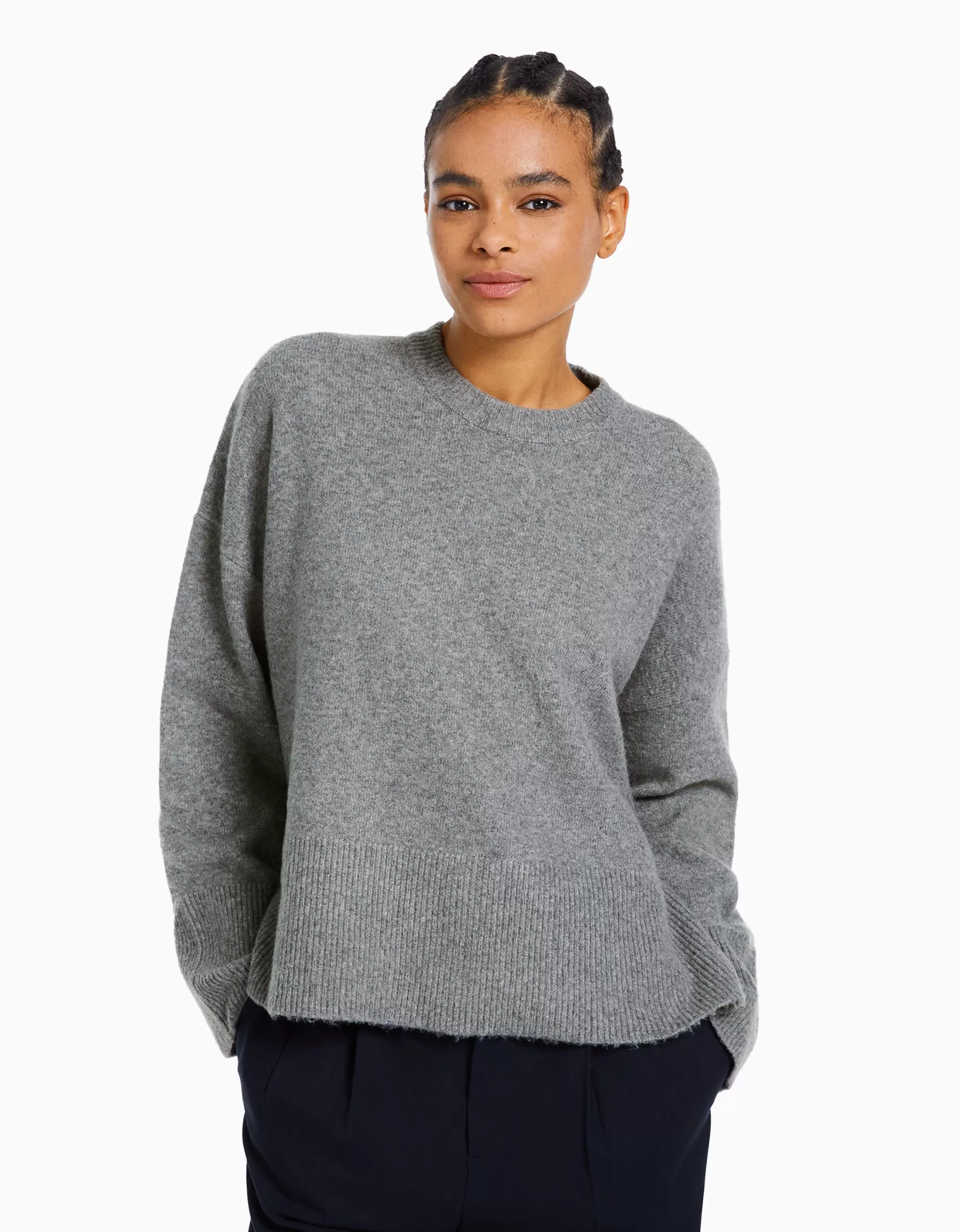 MUJER BERSHKA Jersey oversize