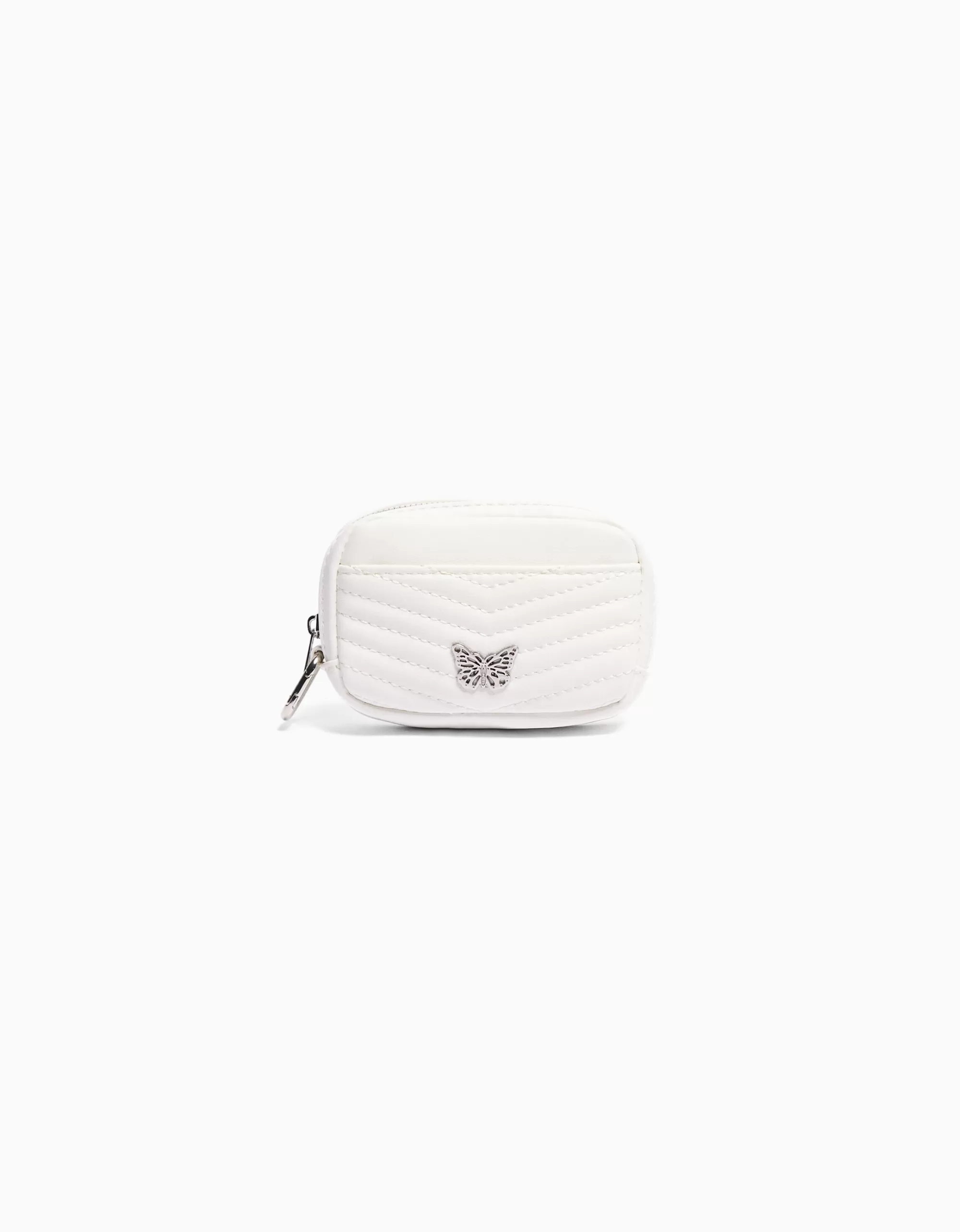 MUJER BERSHKA Monedero acolchado detalle
