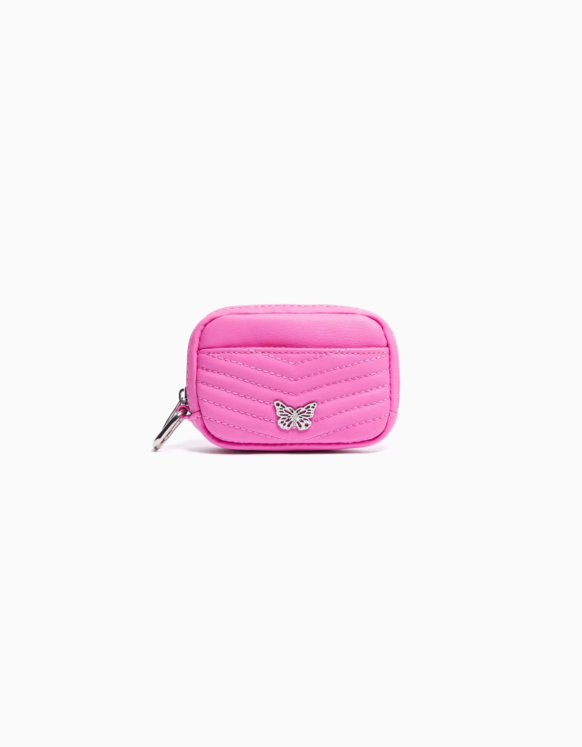 MUJER BERSHKA Monedero acolchado detalle