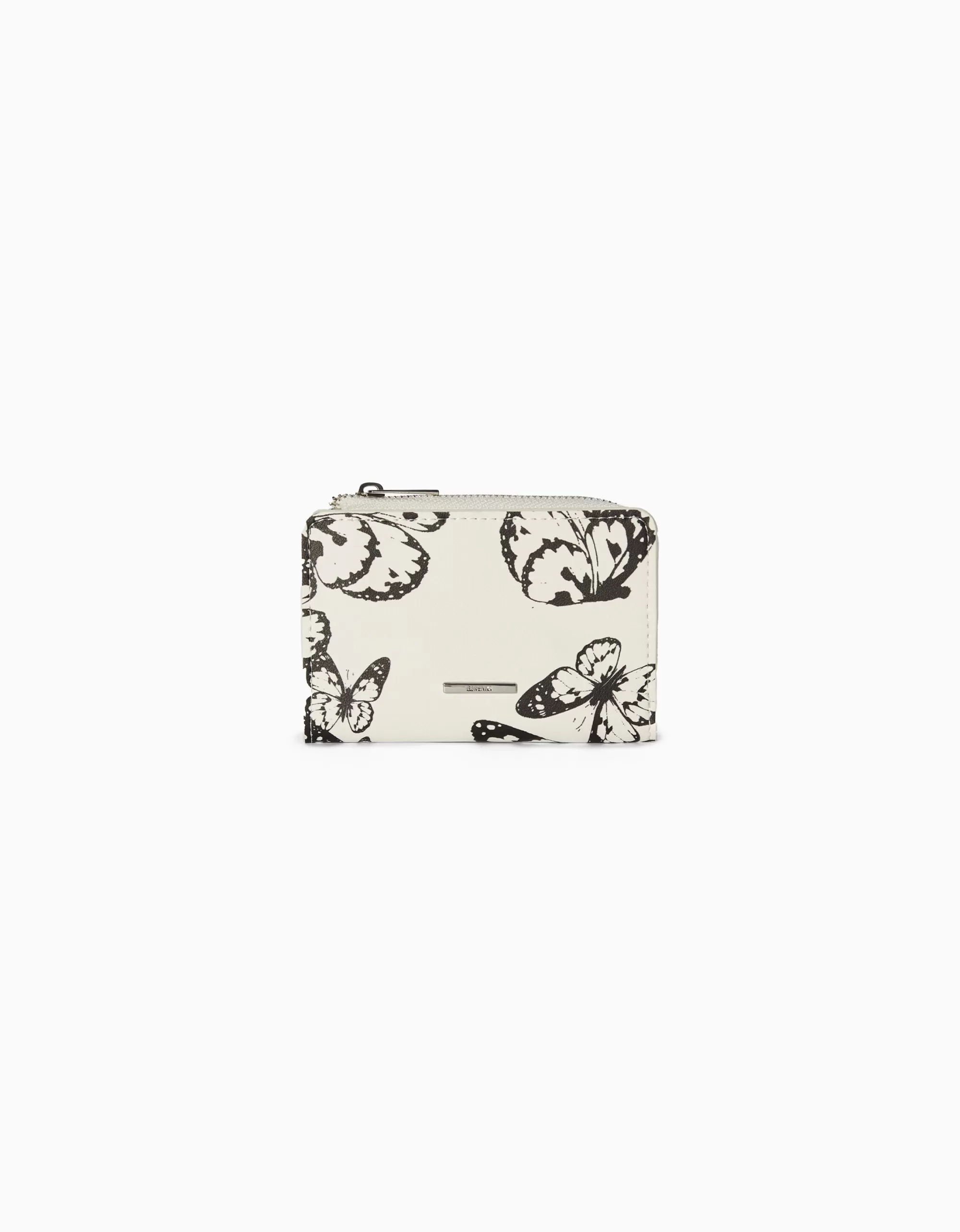 MUJER BERSHKA Monedero print mariposas