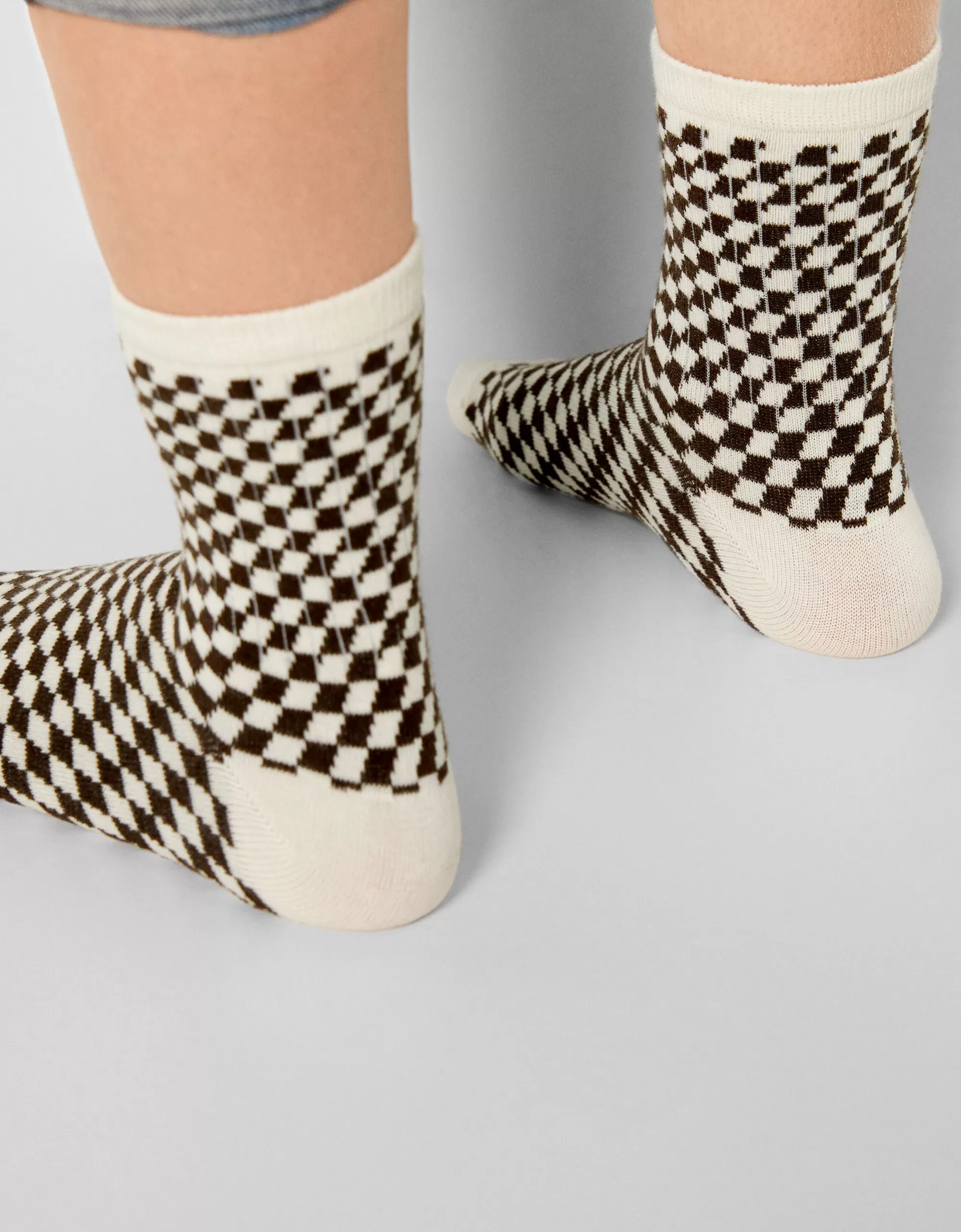 MUJER BERSHKA Pack 3 calcetines mariposa