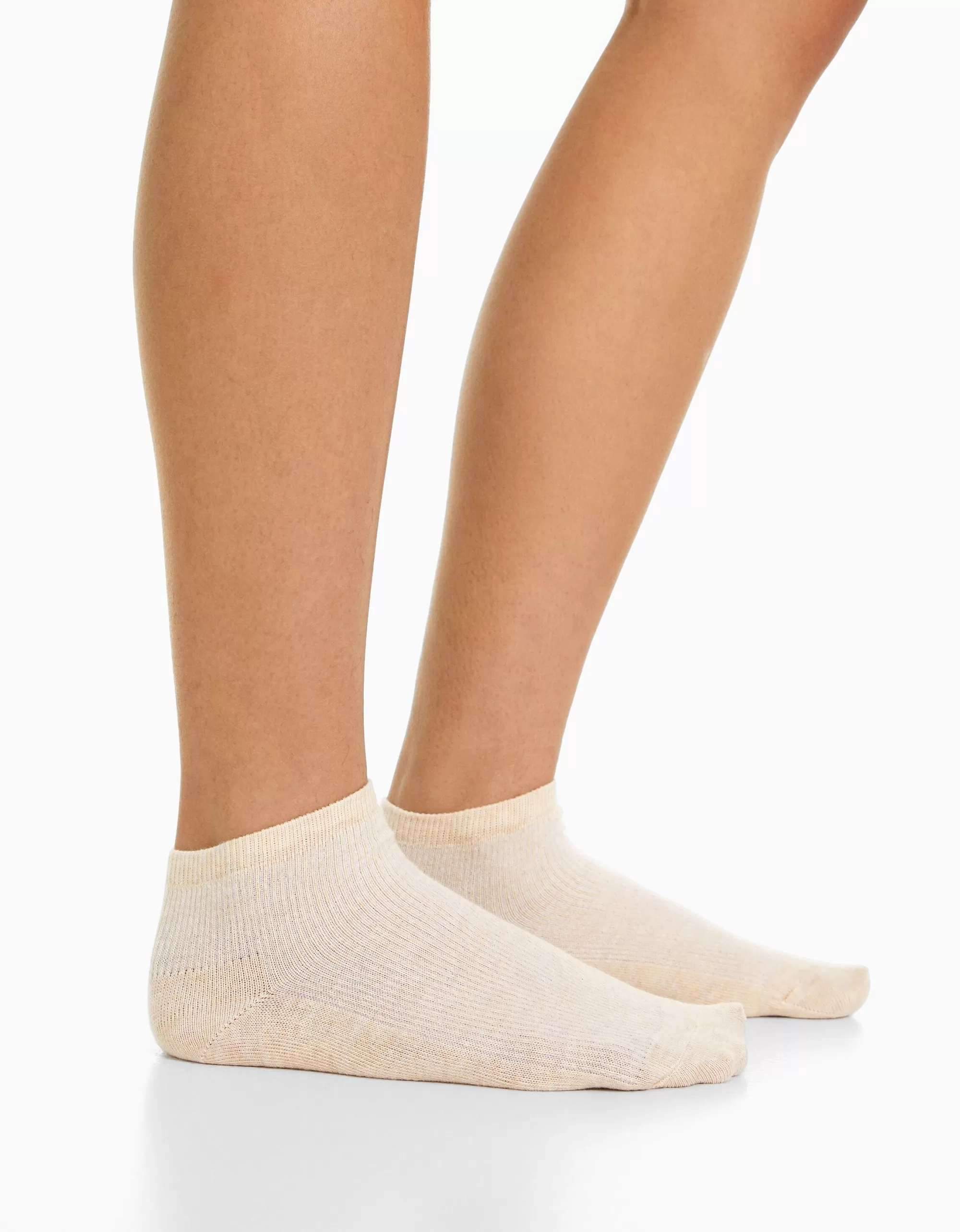 MUJER BERSHKA Pack 4 calcetines tobilleros