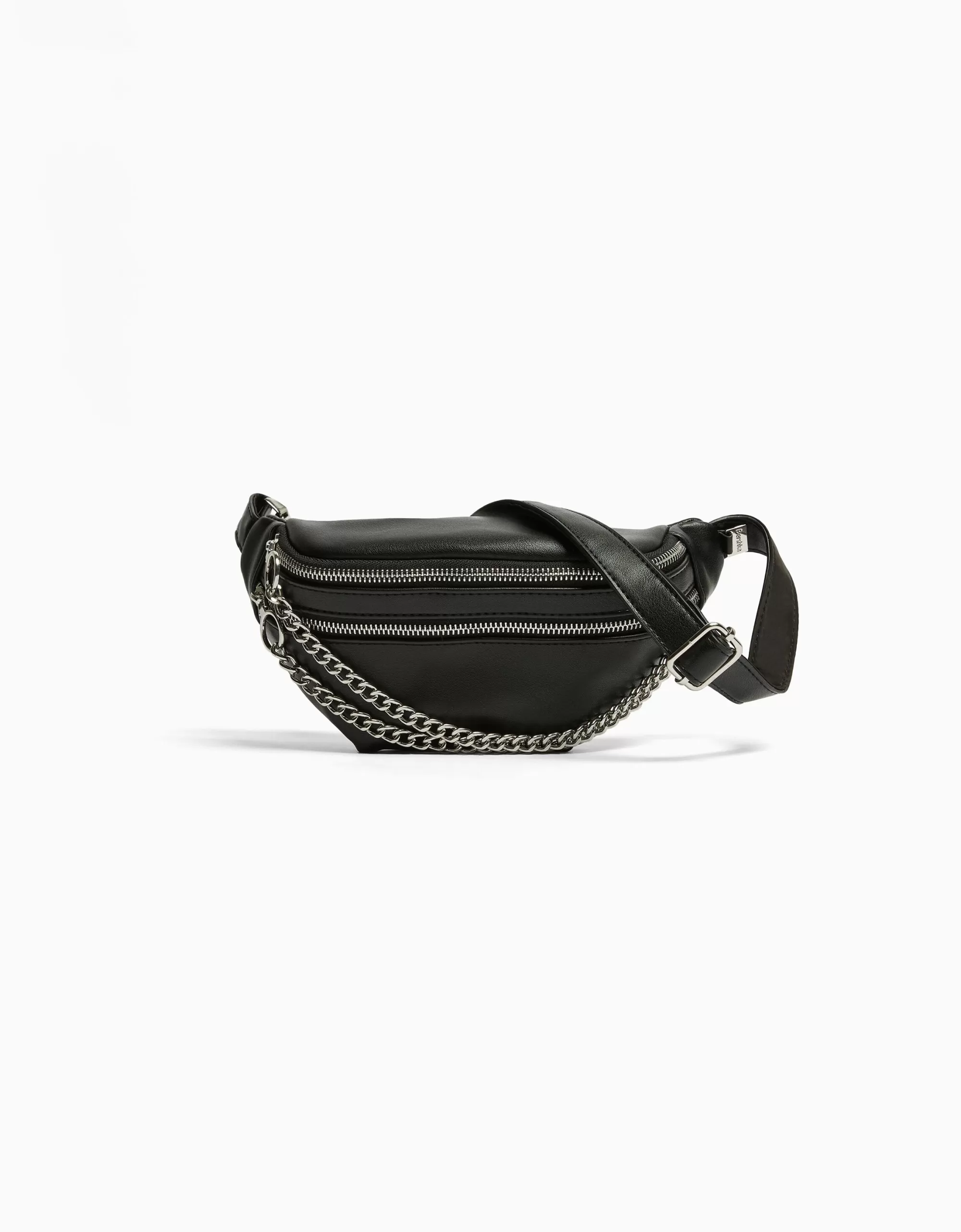 MUJER BERSHKA Riñonera efecto piel