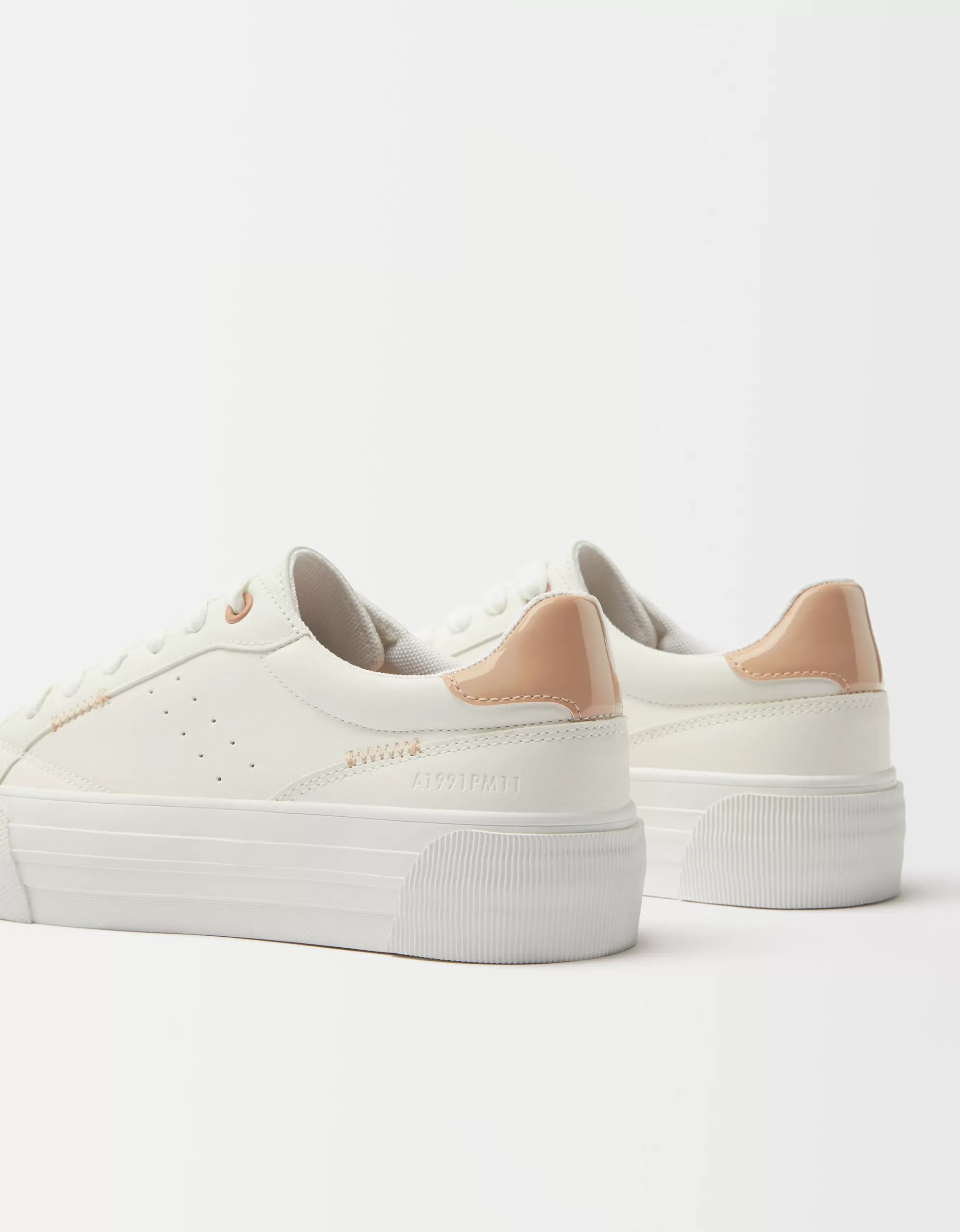 MUJER BERSHKA Zapatillas plataforma combinadas